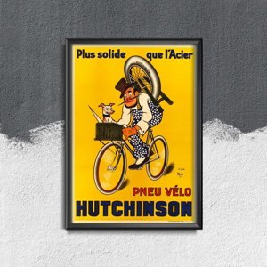 Plakát Pneu Velo Hutchinson vinobraní Mich