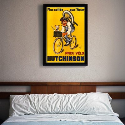 Plakát Pneu Velo Hutchinson vinobraní Mich