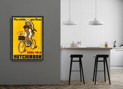 Plakát Pneu Velo Hutchinson vinobraní Mich