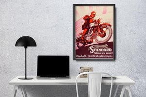 Plakát Motocykl