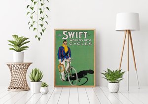 Plakát Rychlá jízdní kola