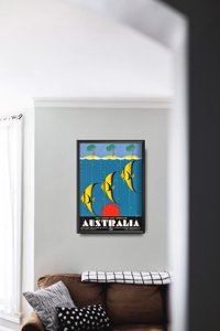 Retro plakát Austrálie