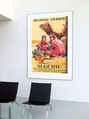 Retro plakát Alžírsko