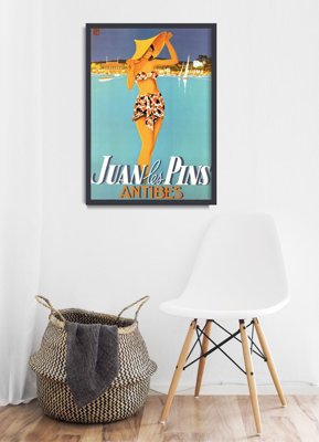 Plakát na zeď Francie juan les pins