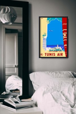 Plakát na zeď Tunisa air