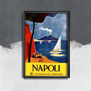 Plakát na zeď Itálie neapol