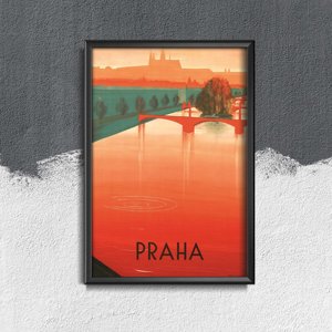 Plakát na zeď Česká praha