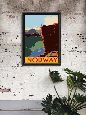 Plakát Norsko