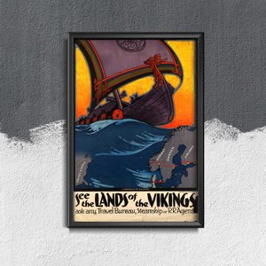 Plakát Viking sweden thor skandinávie