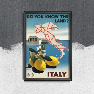Plakát Znáte zemi itálie?
