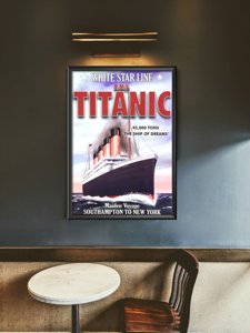 Plakát Titanic southampton do new yorku