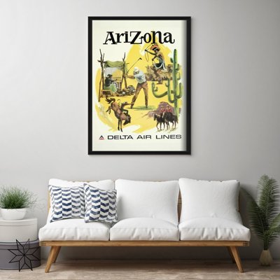 Plakát Letecké společnosti arizona delta