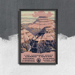 Plakát Velký národní park canyon