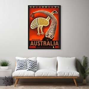 Plakát Objevovat austrálii