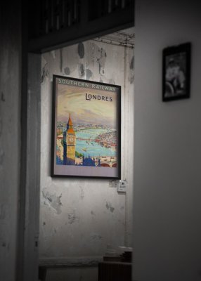 Plakát Jižní železnice londýn