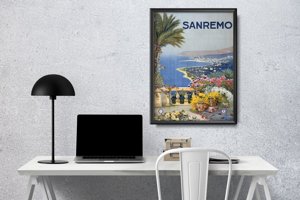 Plakát Sanremo itálie