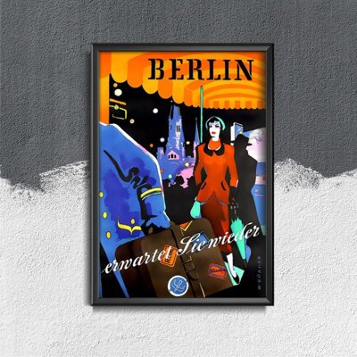 Plakát Berlín