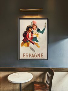 Retro plakát Španělsko