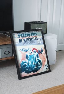 Retro plakát Grand Prix de Marseille