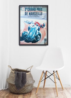 Retro plakát Grand Prix de Marseille