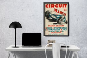 Plakát Grand Prix Circuit De Nantes