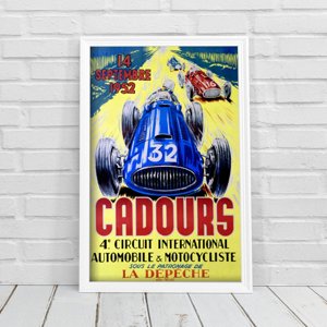 Plakát Cadours Circuit International Automobile Grand Prix
