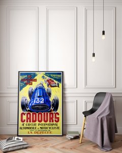 Plakát Cadours Circuit International Automobile Grand Prix