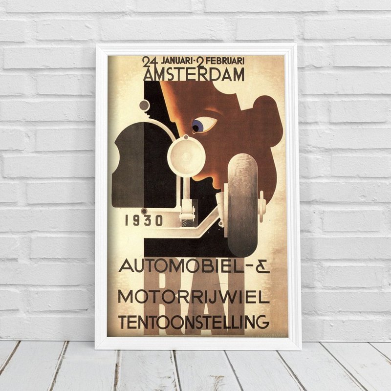 Plakát Amsterdam Car Show