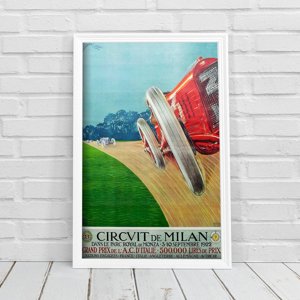 Plakát Grand Prix Circvit de Milan Grand Prixde L'AC D'Italie