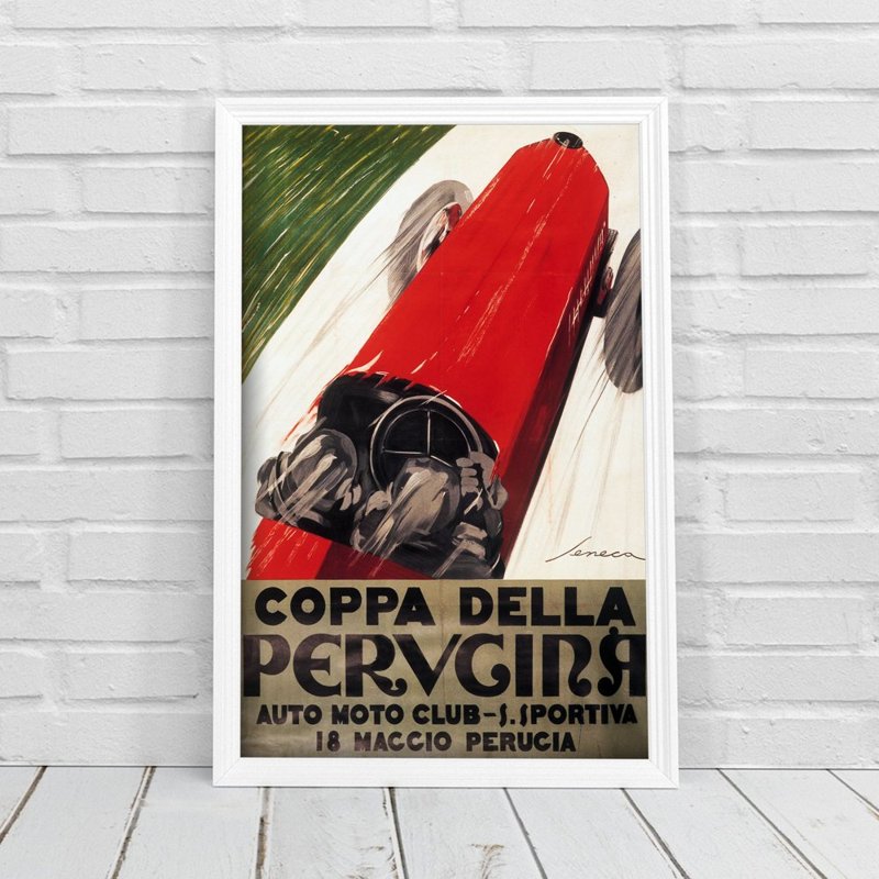 Plakát Grand Prix Plakát Coppa della Perugin Federico Seneca