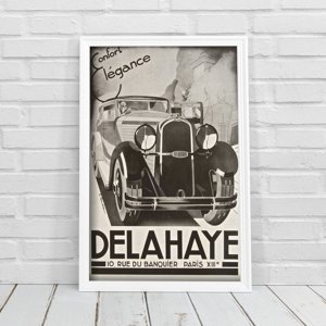 Plakát Delahaye Confort Elegance