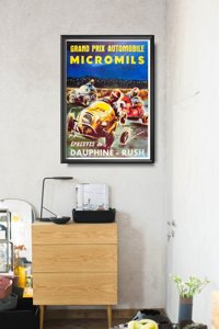 Plakát Grand Prix Automobilová mikromilie ESPEUVES DE DAUPHINE
