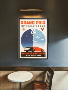 Plakát Grand Prix International Spa Francorchamps Stavelot