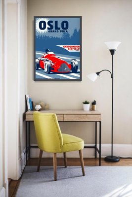 Plakát Grand Prix Oslo