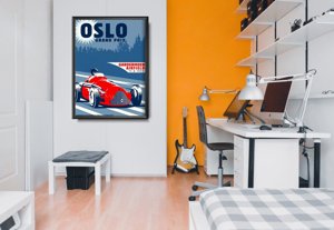 Plakát Grand Prix Oslo