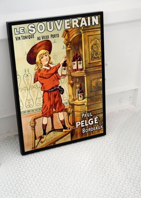 Plakát Le Souverain reklamní otisk