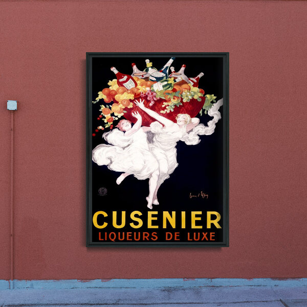 Plakát Cusiner reklamní likér