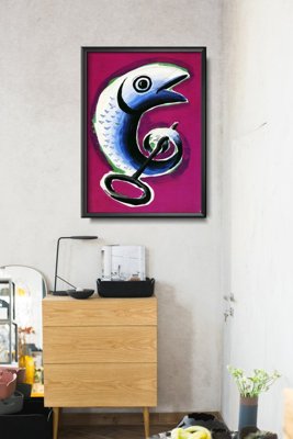 Designovy plakát Sardinka