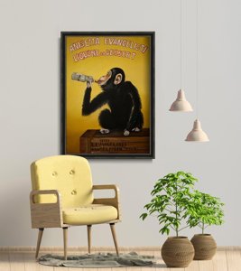 Designovy plakát Anisetta evangelisti lihore da dezert