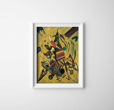 Wassily Kandinsky reprodukce Retro plakát