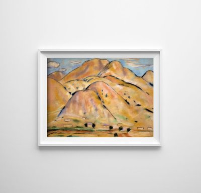 Art Arroyo Hondo Marsden Hartley Retro plakát