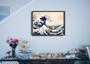 Plakát na zeď Blue Fuji Katsushika Hokusai