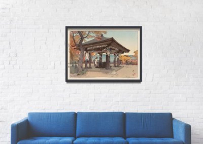 Dekorativní plakát Hiroshi Yoshida Ukiyo-e