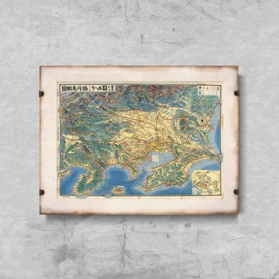 Plakát na zeď Mapa malého skálu Arkansas