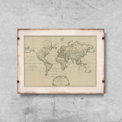 Designovy plakát Stará mapa Zimmermann