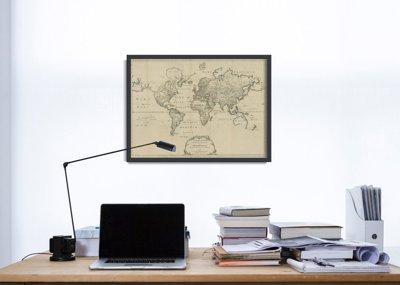 Designovy plakát Stará mapa Zimmermann