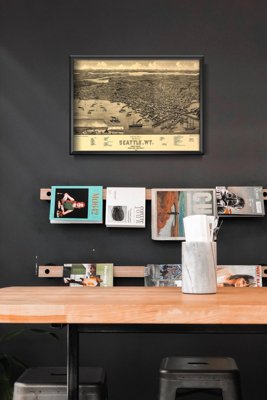 Designovy plakát Seattle rok