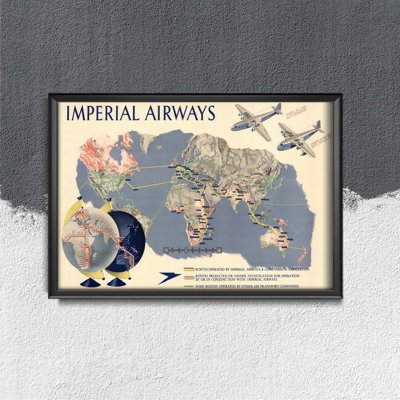 Plakát Imperial airways