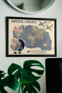 Plakát Imperial airways