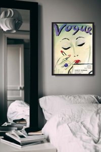 Designovy plakát Vogue marnost číslo